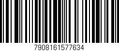 Código de barras (EAN, GTIN, SKU, ISBN): '7908161577634'