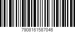 Código de barras (EAN, GTIN, SKU, ISBN): '7908161587046'