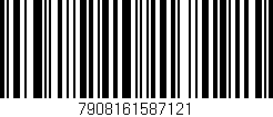 Código de barras (EAN, GTIN, SKU, ISBN): '7908161587121'