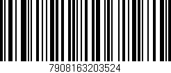 Código de barras (EAN, GTIN, SKU, ISBN): '7908163203524'