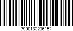 Código de barras (EAN, GTIN, SKU, ISBN): '7908163236157'