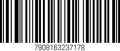 Código de barras (EAN, GTIN, SKU, ISBN): '7908163237178'