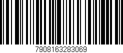 Código de barras (EAN, GTIN, SKU, ISBN): '7908163283069'