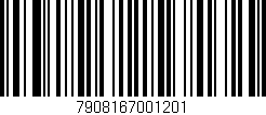 Código de barras (EAN, GTIN, SKU, ISBN): '7908167001201'