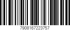 Código de barras (EAN, GTIN, SKU, ISBN): '7908167223757'