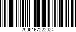 Código de barras (EAN, GTIN, SKU, ISBN): '7908167223924'