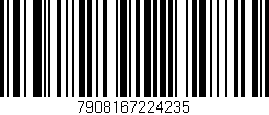 Código de barras (EAN, GTIN, SKU, ISBN): '7908167224235'