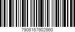 Código de barras (EAN, GTIN, SKU, ISBN): '7908167802860'