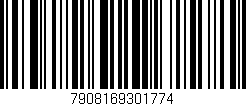 Código de barras (EAN, GTIN, SKU, ISBN): '7908169301774'
