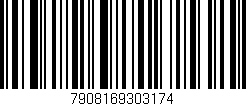 Código de barras (EAN, GTIN, SKU, ISBN): '7908169303174'