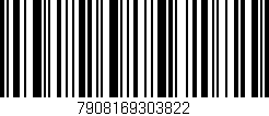 Código de barras (EAN, GTIN, SKU, ISBN): '7908169303822'