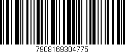 Código de barras (EAN, GTIN, SKU, ISBN): '7908169304775'