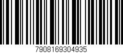 Código de barras (EAN, GTIN, SKU, ISBN): '7908169304935'