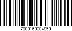 Código de barras (EAN, GTIN, SKU, ISBN): '7908169304959'