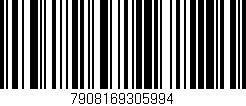 Código de barras (EAN, GTIN, SKU, ISBN): '7908169305994'
