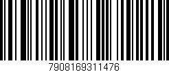 Código de barras (EAN, GTIN, SKU, ISBN): '7908169311476'