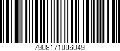 Código de barras (EAN, GTIN, SKU, ISBN): '7908171006049'