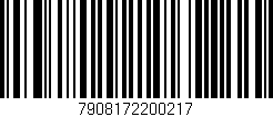 Código de barras (EAN, GTIN, SKU, ISBN): '7908172200217'