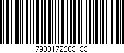 Código de barras (EAN, GTIN, SKU, ISBN): '7908172203133'