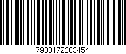 Código de barras (EAN, GTIN, SKU, ISBN): '7908172203454'