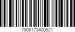 Código de barras (EAN, GTIN, SKU, ISBN): '7908173400821'