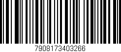 Código de barras (EAN, GTIN, SKU, ISBN): '7908173403266'