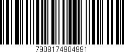 Código de barras (EAN, GTIN, SKU, ISBN): '7908174904991'