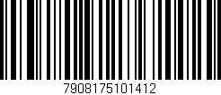 Código de barras (EAN, GTIN, SKU, ISBN): '7908175101412'