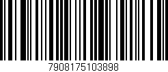 Código de barras (EAN, GTIN, SKU, ISBN): '7908175103898'
