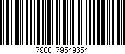 Código de barras (EAN, GTIN, SKU, ISBN): '7908179549654'