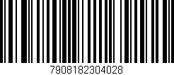 Código de barras (EAN, GTIN, SKU, ISBN): '7908182304028'