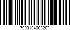 Código de barras (EAN, GTIN, SKU, ISBN): '7908184008207'
