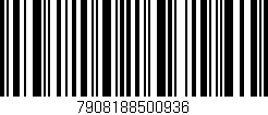 Código de barras (EAN, GTIN, SKU, ISBN): '7908188500936'