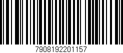 Código de barras (EAN, GTIN, SKU, ISBN): '7908192201157'