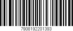 Código de barras (EAN, GTIN, SKU, ISBN): '7908192201393'