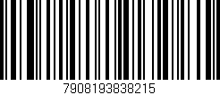Código de barras (EAN, GTIN, SKU, ISBN): '7908193838215'