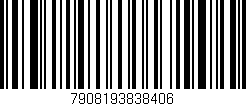 Código de barras (EAN, GTIN, SKU, ISBN): '7908193838406'
