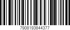 Código de barras (EAN, GTIN, SKU, ISBN): '7908193844377'