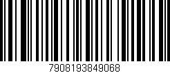Código de barras (EAN, GTIN, SKU, ISBN): '7908193849068'