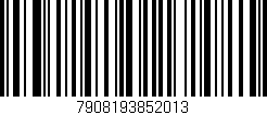 Código de barras (EAN, GTIN, SKU, ISBN): '7908193852013'