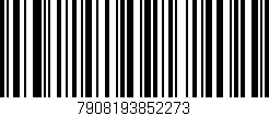 Código de barras (EAN, GTIN, SKU, ISBN): '7908193852273'