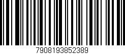Código de barras (EAN, GTIN, SKU, ISBN): '7908193852389'