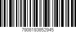 Código de barras (EAN, GTIN, SKU, ISBN): '7908193852945'
