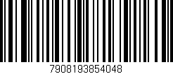 Código de barras (EAN, GTIN, SKU, ISBN): '7908193854048'