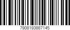 Código de barras (EAN, GTIN, SKU, ISBN): '7908193887145'