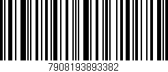 Código de barras (EAN, GTIN, SKU, ISBN): '7908193893382'