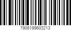 Código de barras (EAN, GTIN, SKU, ISBN): '7908199603213'