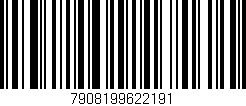 Código de barras (EAN, GTIN, SKU, ISBN): '7908199622191'