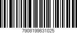 Código de barras (EAN, GTIN, SKU, ISBN): '7908199631025'