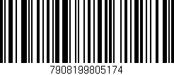 Código de barras (EAN, GTIN, SKU, ISBN): '7908199805174'